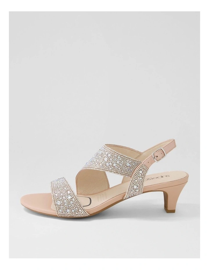 Drews Silver Nude Jewels Sandals image 1