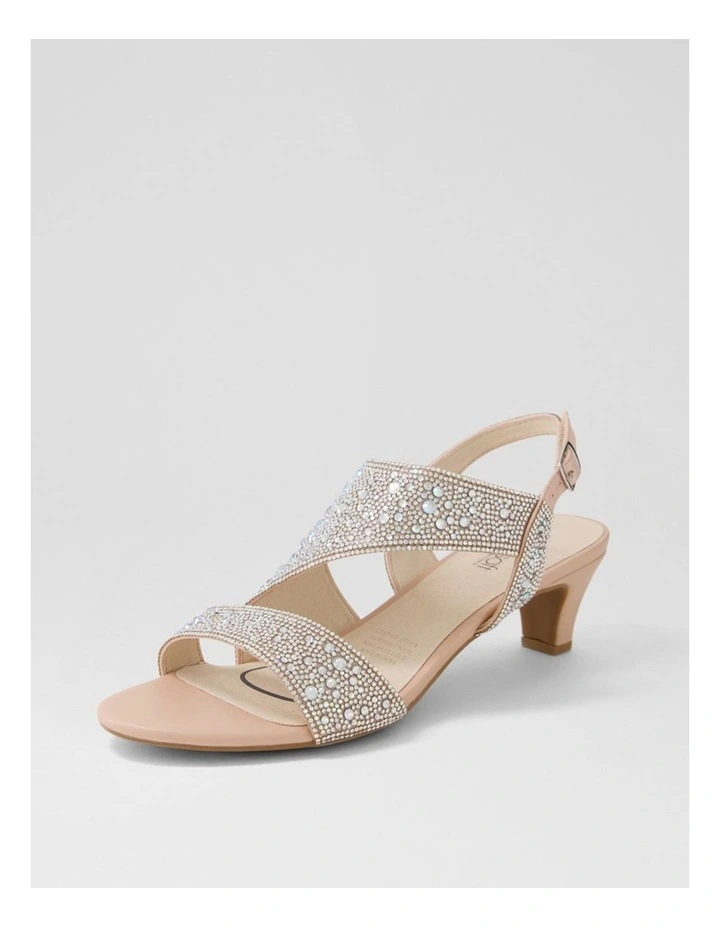 Drews Silver Nude Jewels Sandals image 2