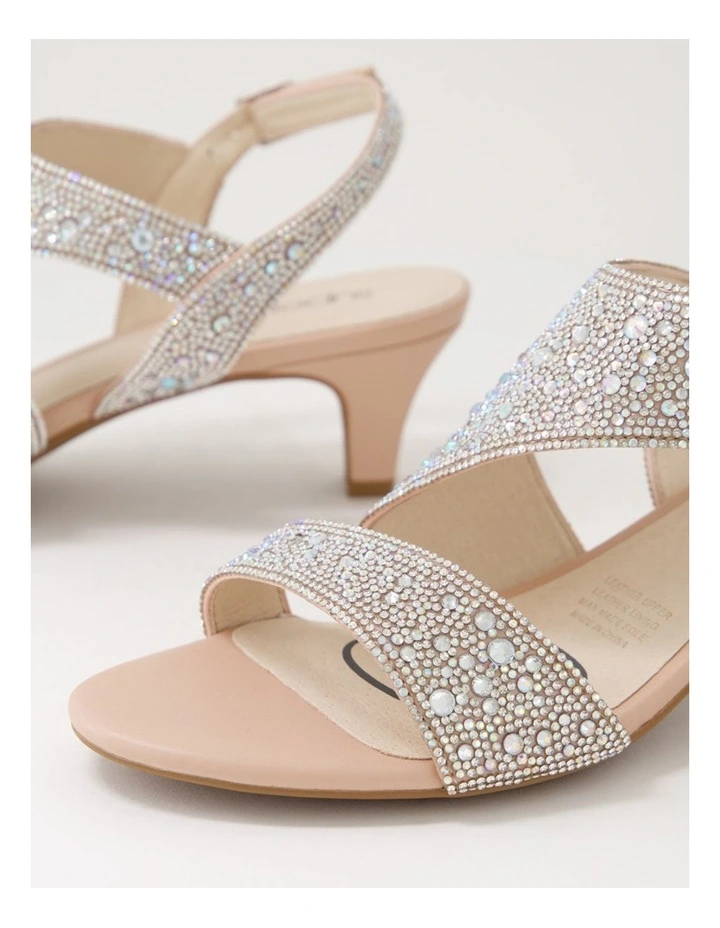 Drews Silver Nude Jewels Sandals image 5