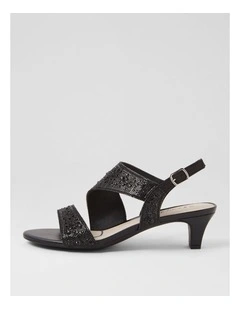 Drews Black Jewels Sandals