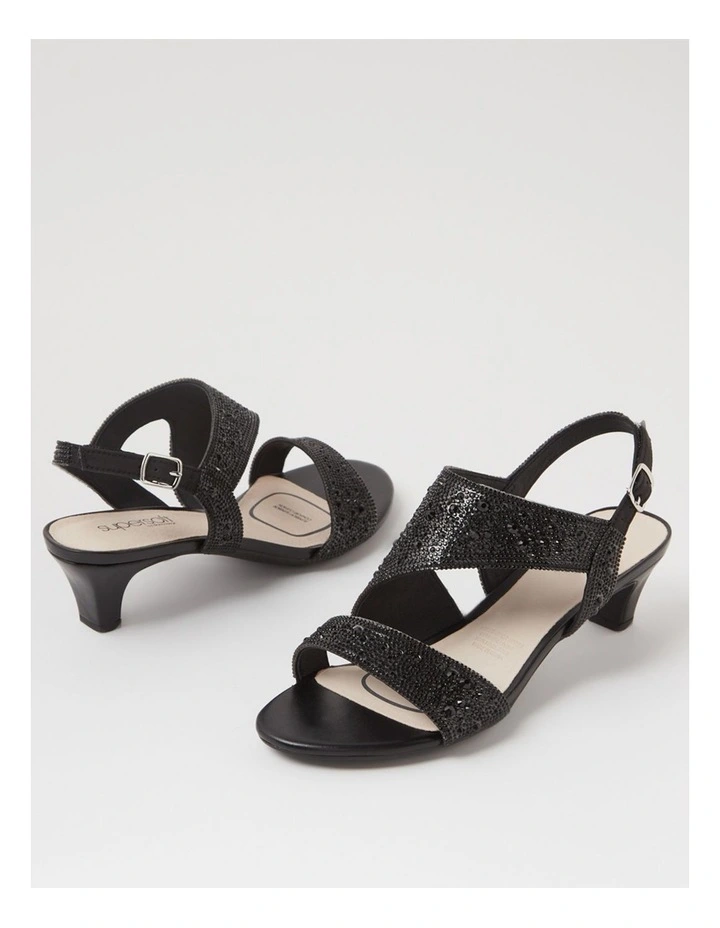 Drews Black Jewels Sandals image 5