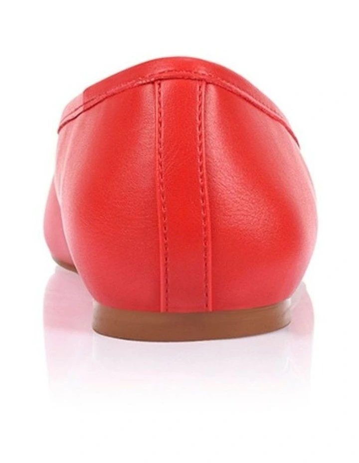 Eugenie Ballet Flats - Red image 4