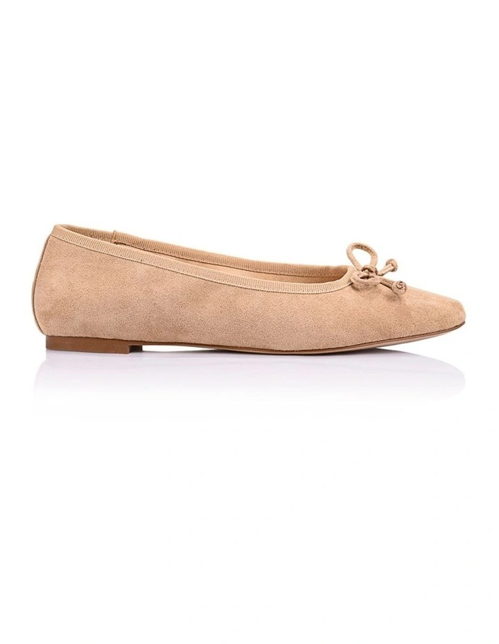 Eugenie Ballet Flats - Sand Beige Micro image 1
