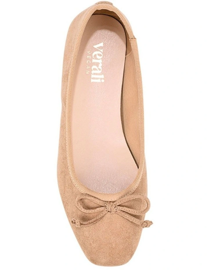 Eugenie Ballet Flats - Sand Beige Micro image 3