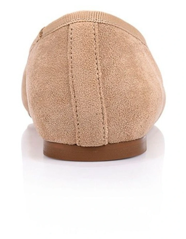 Eugenie Ballet Flats - Sand Beige Micro image 4