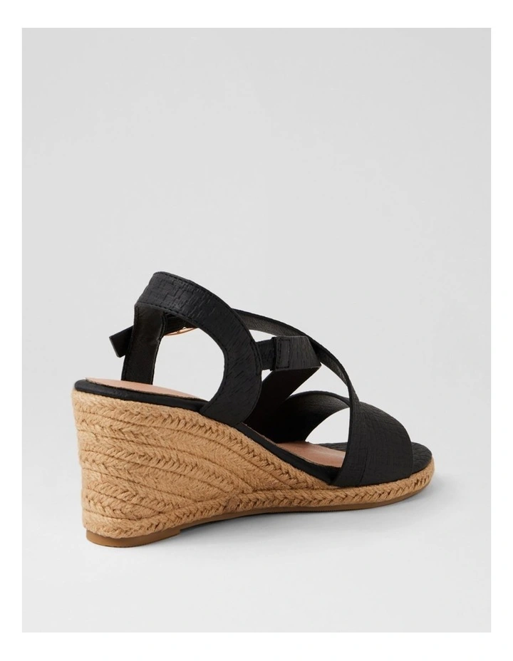Felleque Black Weave Sandals image 3