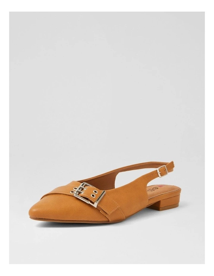 Arani Light Tan Flat Shoes image 2