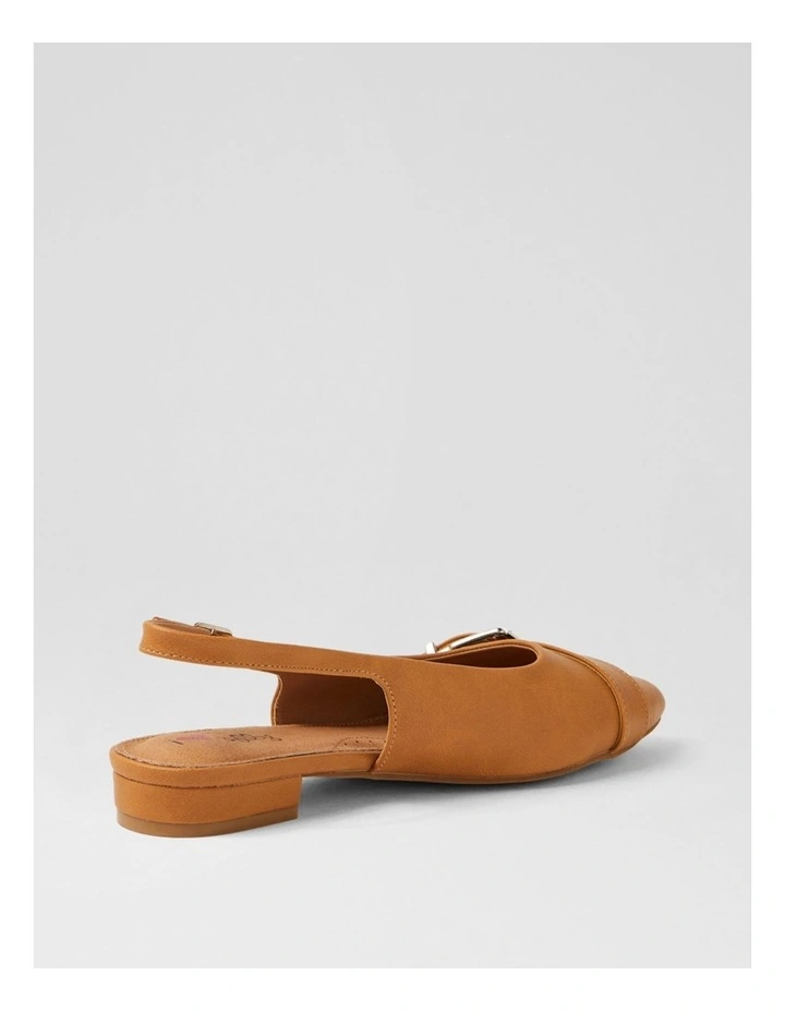 Arani Light Tan Flat Shoes image 3