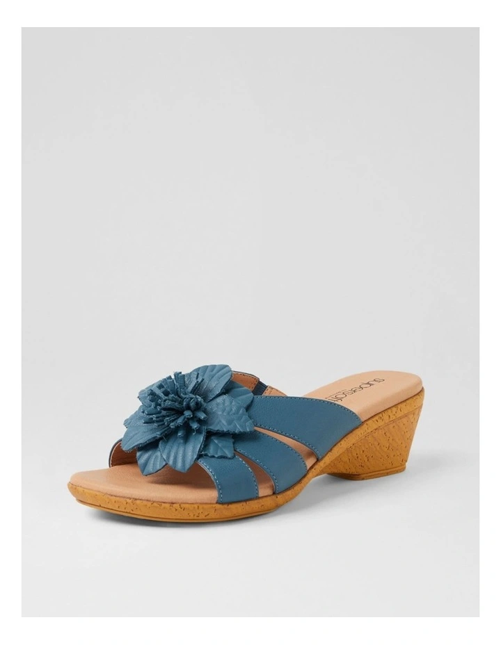 Vincenie Denim Leather Sandals image 2