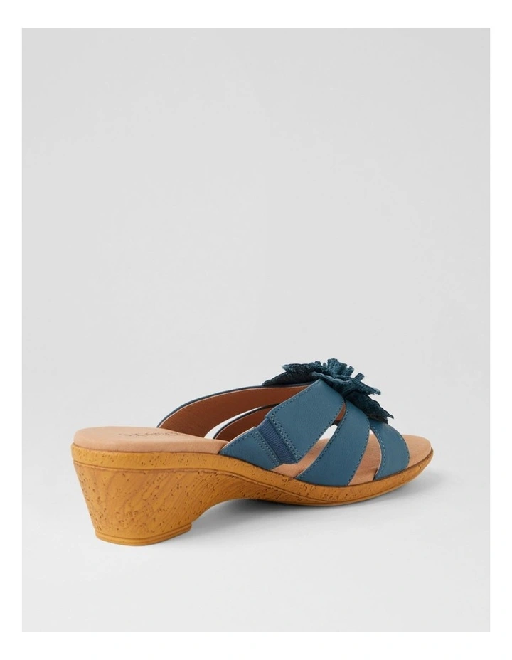 Vincenie Denim Leather Sandals image 3