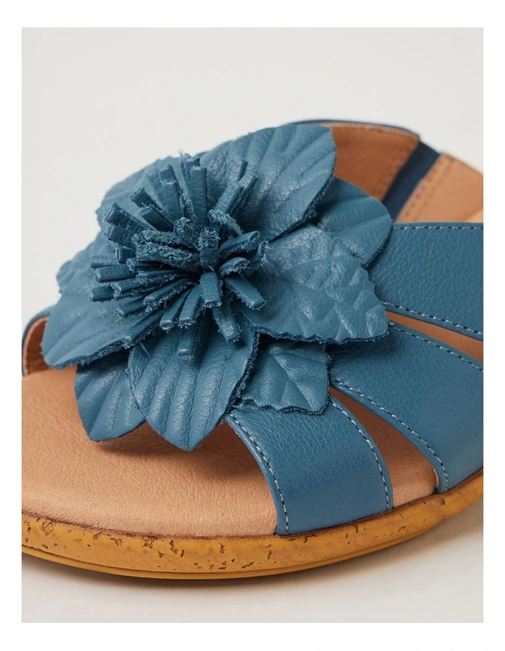 Vincenie Denim Leather Sandals image 5