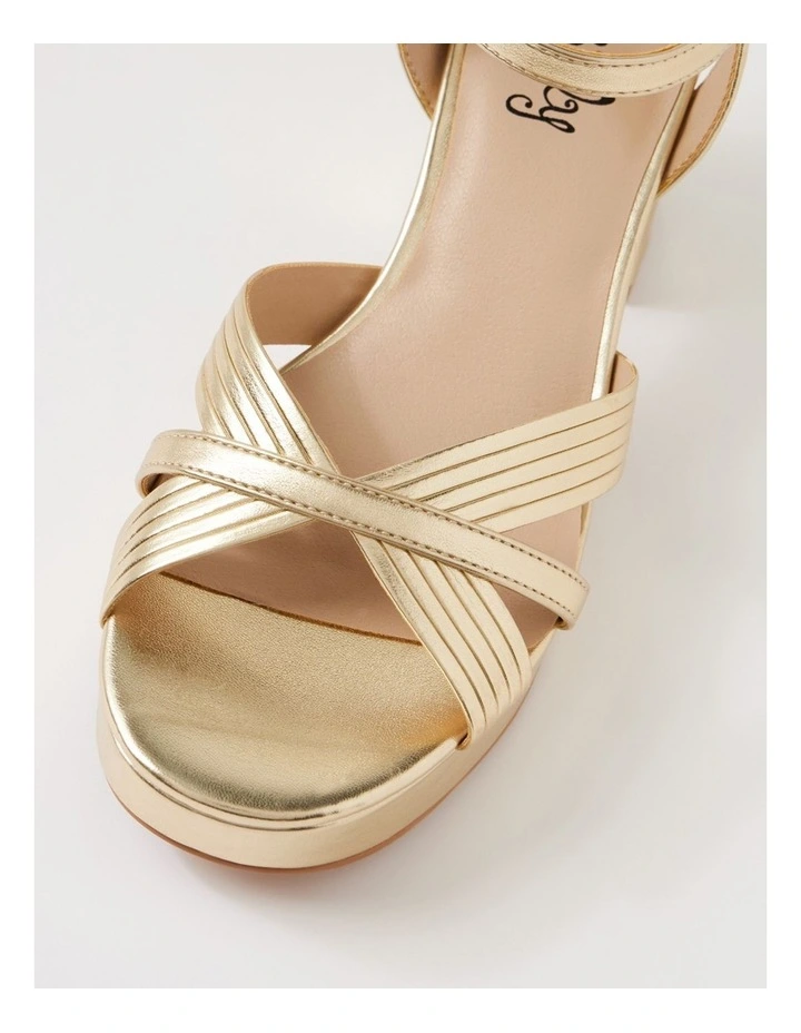 Francie Champagne Sandals image 4