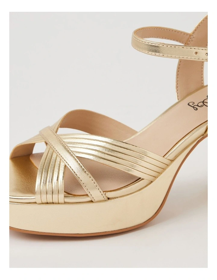 Francie Champagne Sandals image 5
