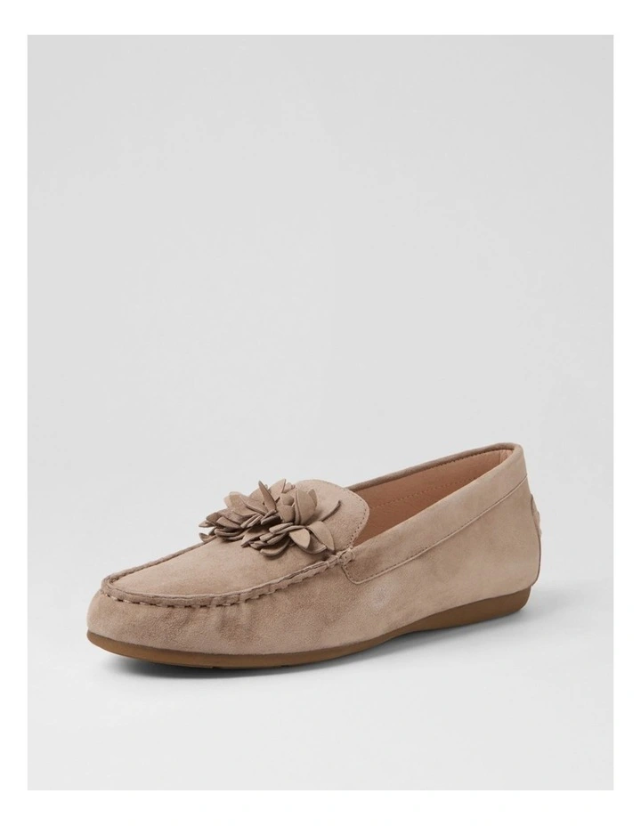 Errin Stone Suede Flat Shoes image 2