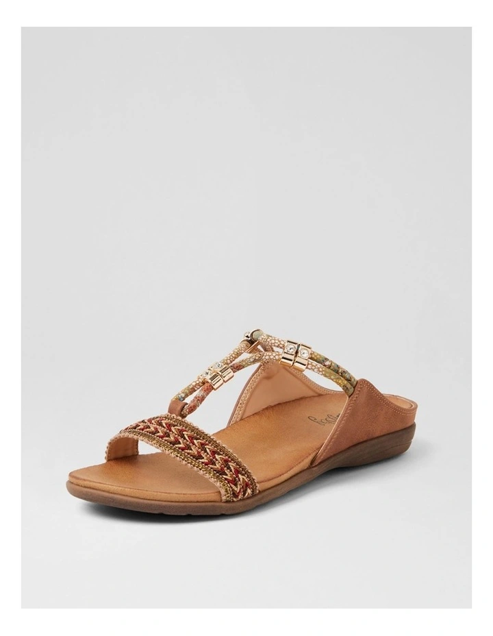 Oarsine Whiskey Nubuck Pu Slides image 2
