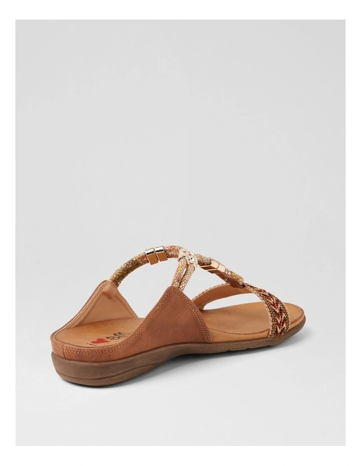 Oarsine Whiskey Nubuck Pu Slides image 3