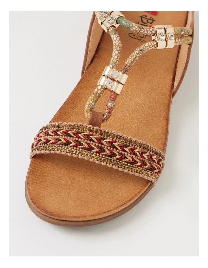 Oarsine Whiskey Nubuck Pu Slides image 4