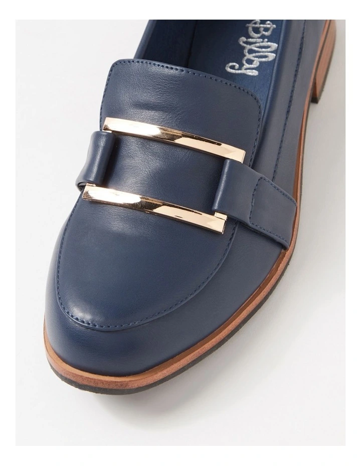 Hisho Navy Loafers image 4