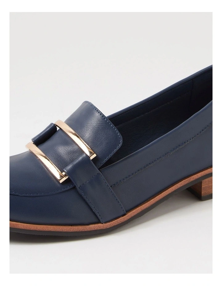 Hisho Navy Loafers image 5
