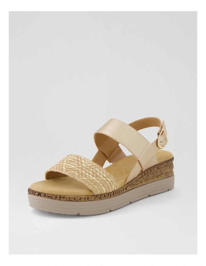 Nivara Rose Gold Multi Sandals image 2
