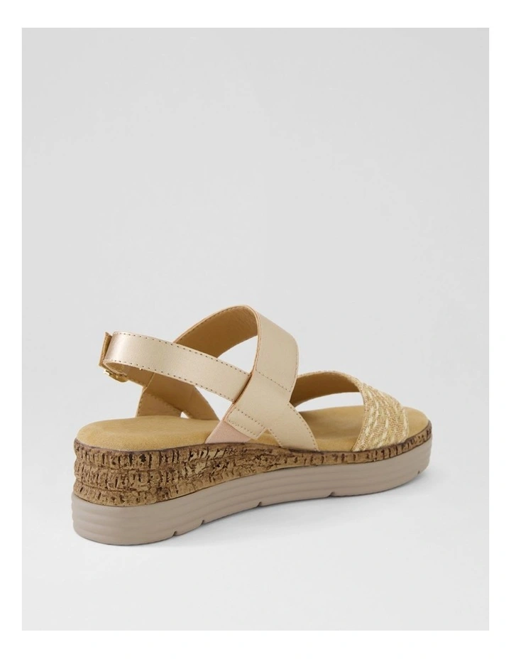 Nivara Rose Gold Multi Sandals image 3