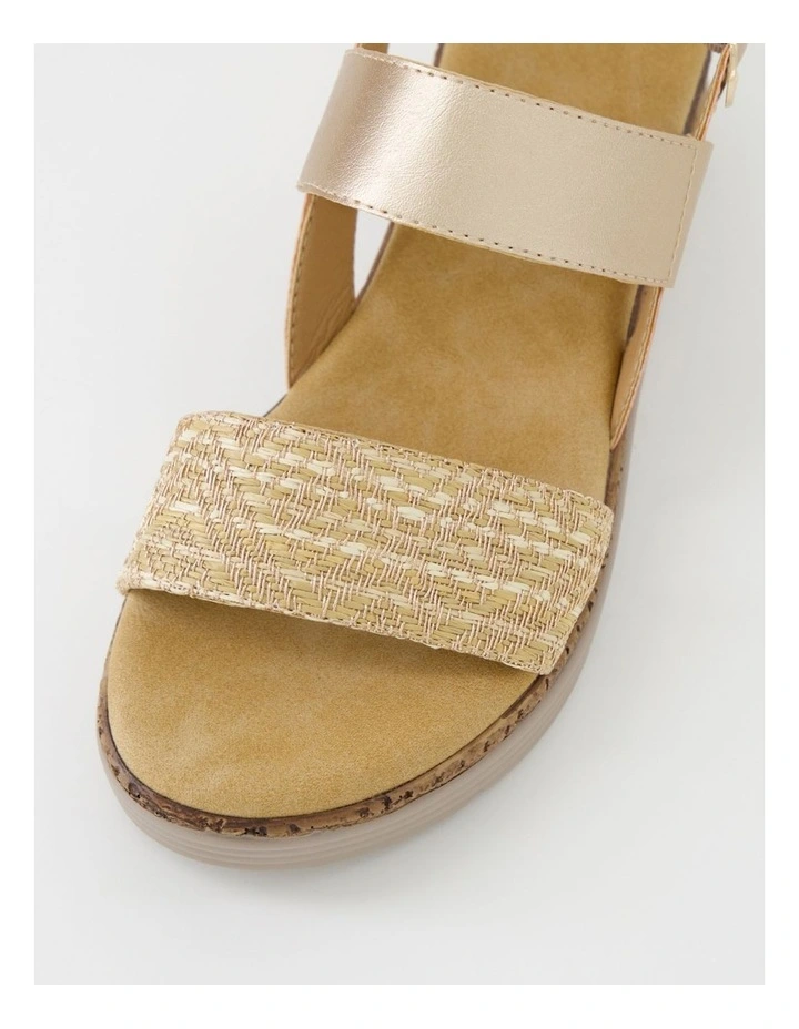Nivara Rose Gold Multi Sandals image 4
