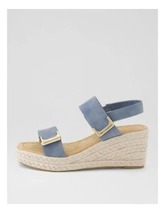 Strathilsa W Denim Nubuck Pu Sandals