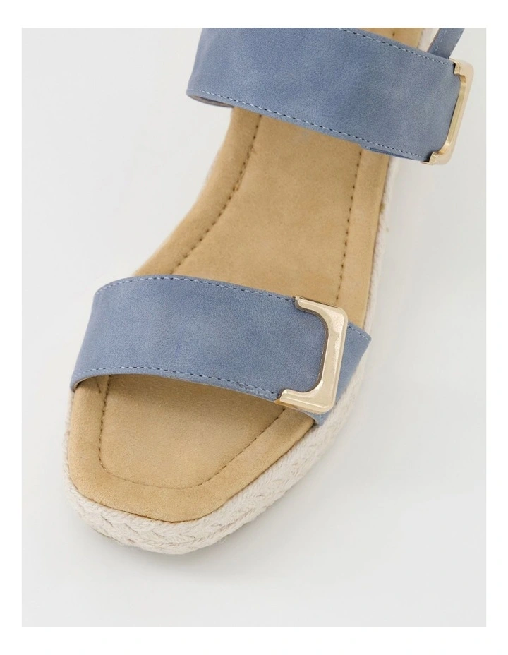 Strathilsa W Denim Nubuck Pu Sandals image 4