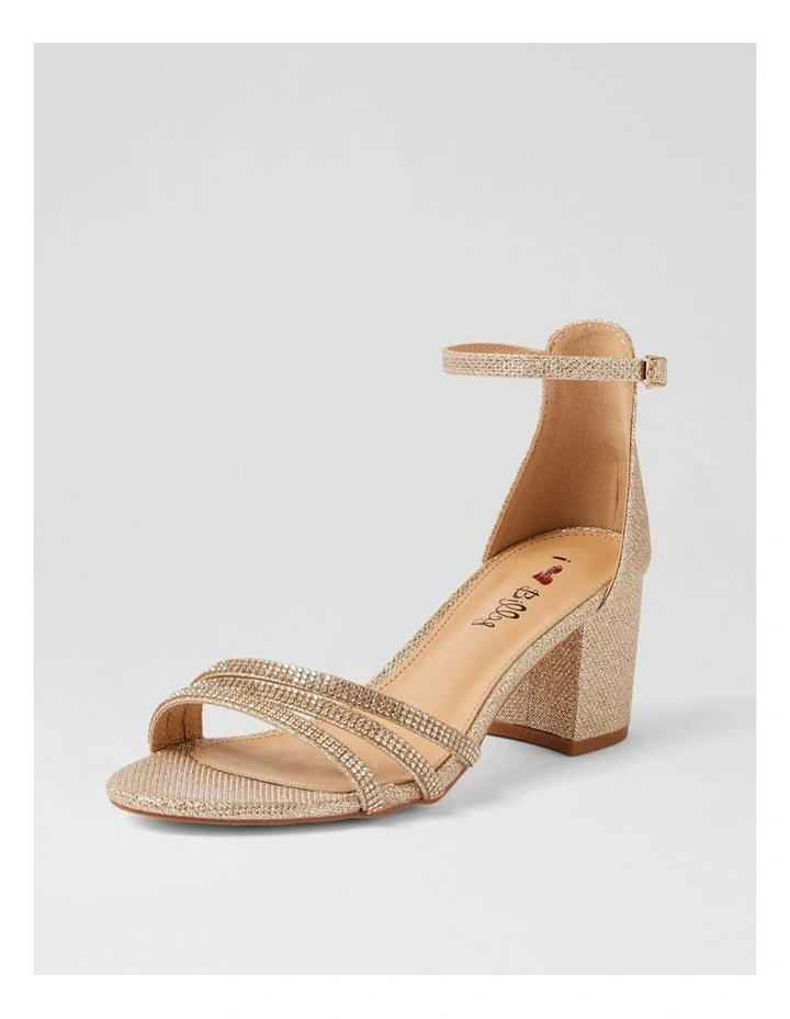Jalim Champagne Glitter Sandals image 2