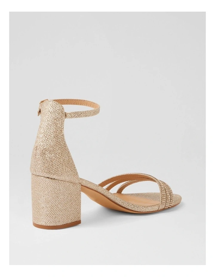 Jalim Champagne Glitter Sandals image 3