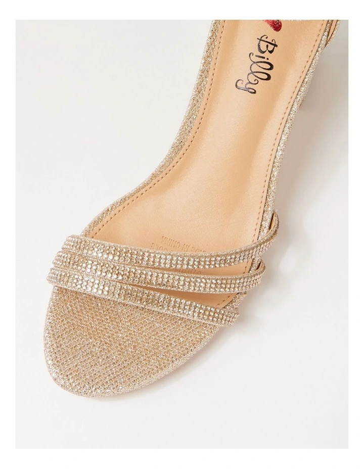 Jalim Champagne Glitter Sandals image 4