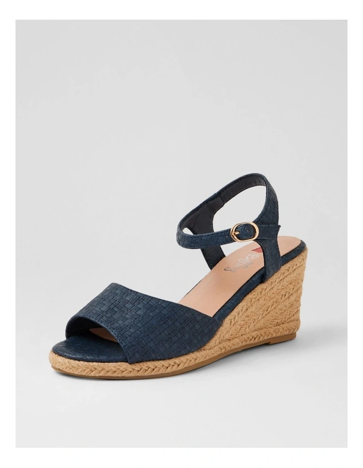 Frazzy Navy Weave Sandals image 2