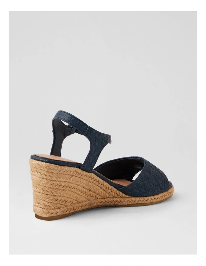 Frazzy Navy Weave Sandals image 3