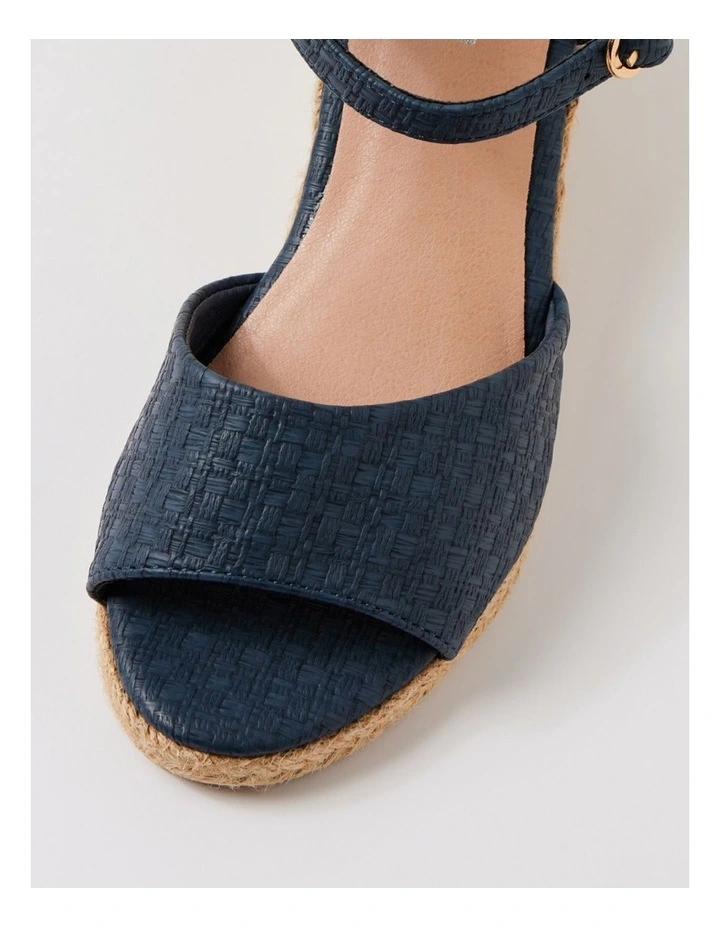 Frazzy Navy Weave Sandals image 4