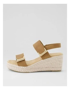 Strathilsa W Light Tan Nubuck Pu Sandals