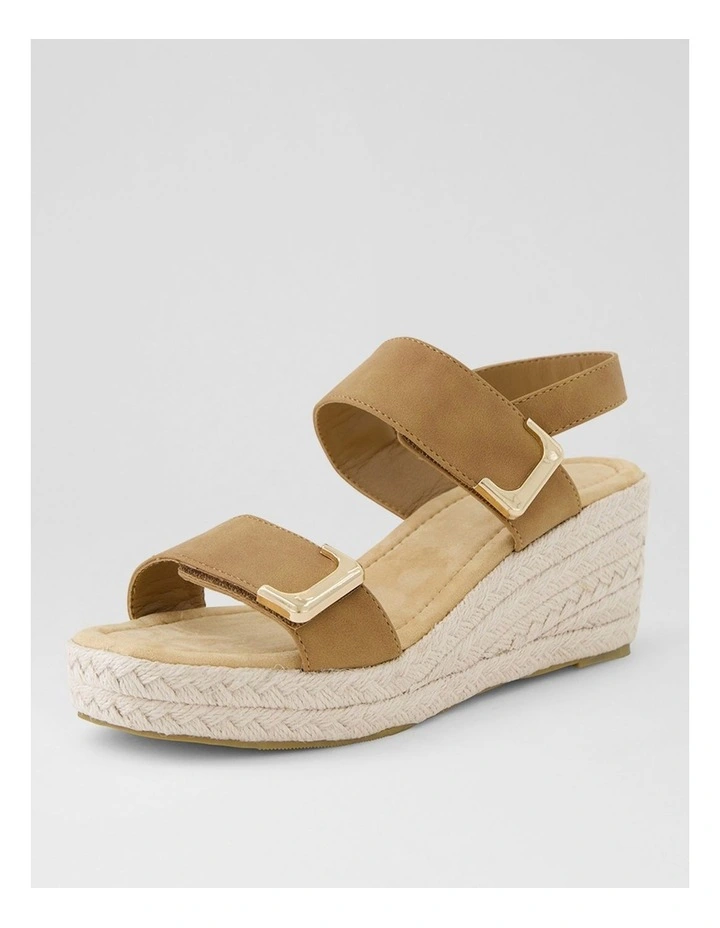 Strathilsa W Light Tan Nubuck Pu Sandals image 2