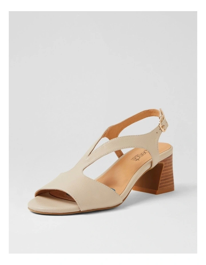 Jessia Almond Leather Sandals image 2