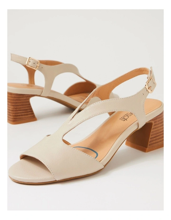 Jessia Almond Leather Sandals image 5