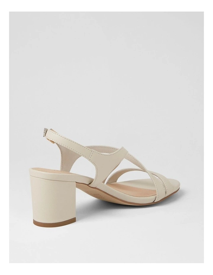 Geness Cream Leather Sandals image 3