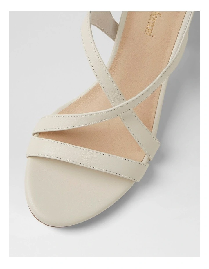 Geness Cream Leather Sandals image 4