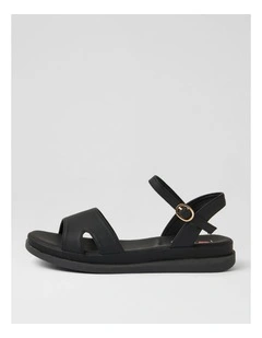 Harrash Black Sandals