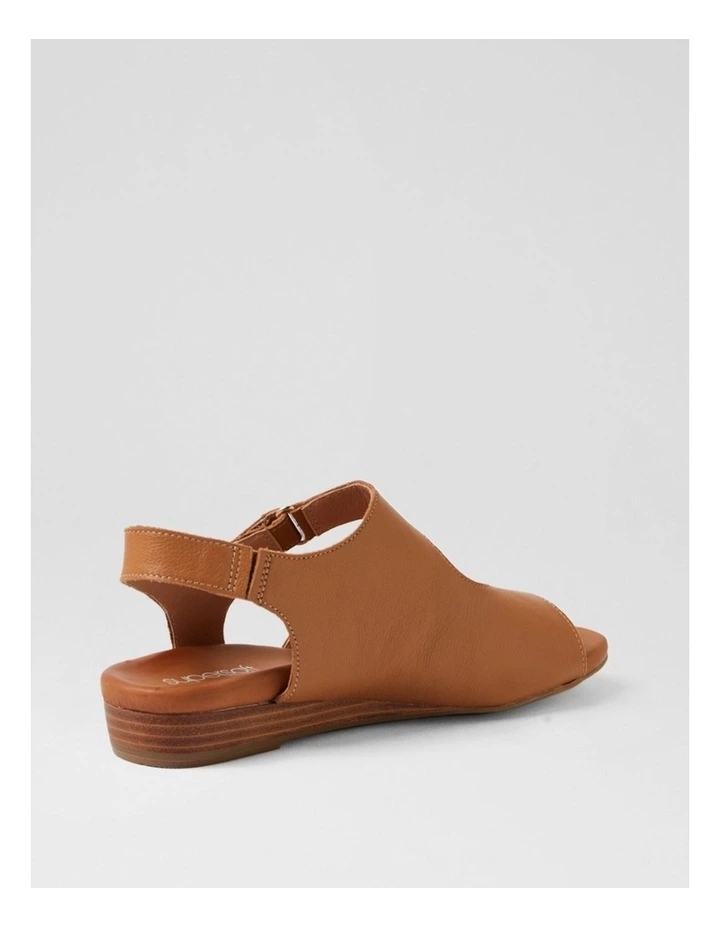 Jarrine Dark Tan Leather Sandals image 3