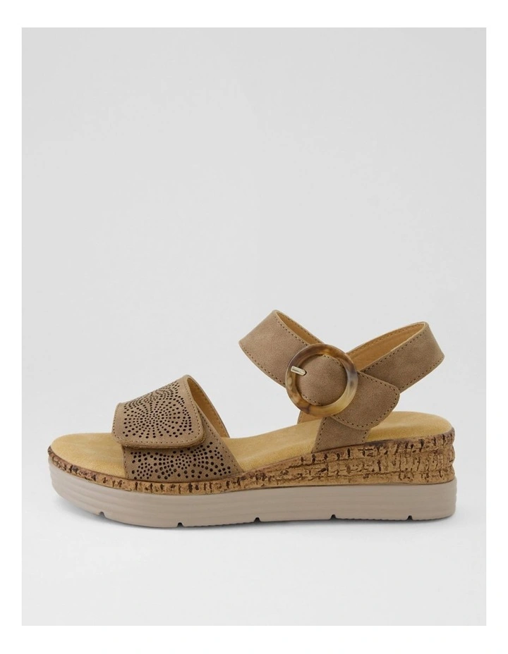 Nayela Light Choc Nubuck Pu Sandals image 1