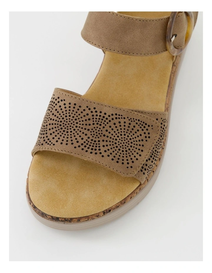 Nayela Light Choc Nubuck Pu Sandals image 4