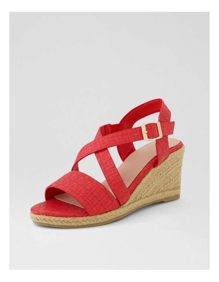 Felleque Red Weave Sandals image 2