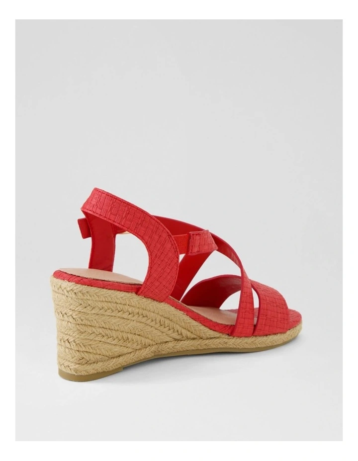 Felleque Red Weave Sandals image 3