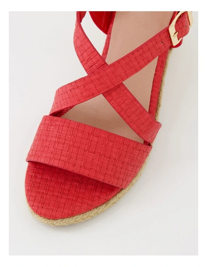 Felleque Red Weave Sandals image 4