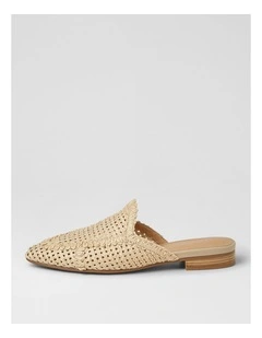Desimone Natural Woven Mules