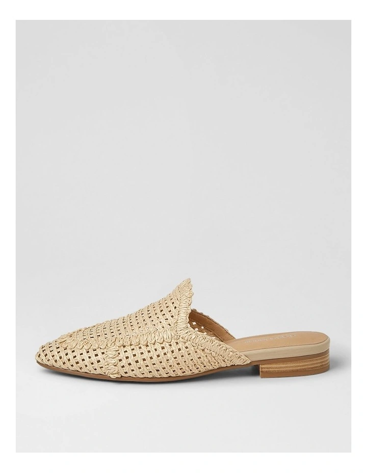 Desimone Natural Woven Mules image 1
