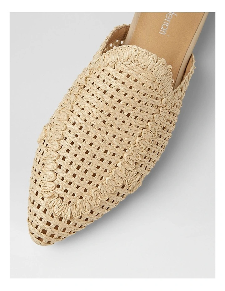 Desimone Natural Woven Mules image 4